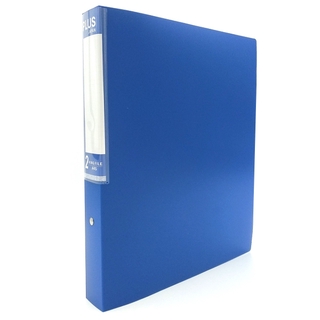 Bìa 2 Còng Plus (26mm) 98-V067C - Xanh Dương - Plus