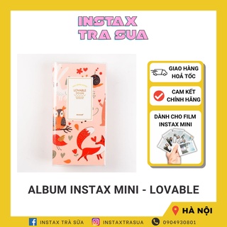 ALBUM INSTAX MINI (72 ảnh) - LOVABLE (bìa kẹp)