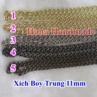 xích boy trung làm túi xách 11mm