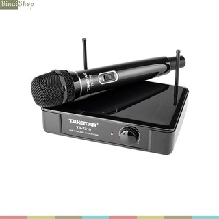 [Mã ELHACE giảm 4% đơn 300K] Takstar TS-7210H - Micro Cầm Tay Không Dây, Sóng UHF, Đầu Ra XLR Và 6.3mm