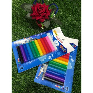 Đất nặn TL 12 màu đẹp MC-C04 - 1 vỉ