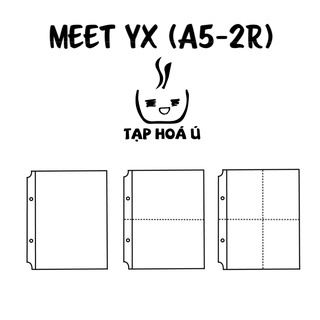 SHEET MEET YX DÙNG CHO BÌA A5 (2 CÒNG) - NHIỀU LOẠI