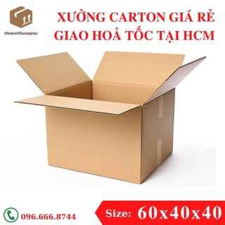 5 Thùng giấy kt 60x40x40, đóng hàng-chuyển nhà loại to