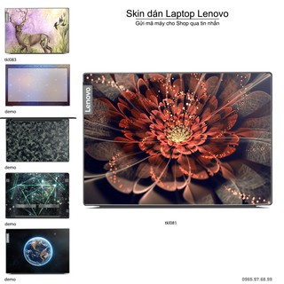 Skin dán Laptop Lenovo in hình thiết kế _nhiều mẫu 8 (inbox mã máy cho Shop)