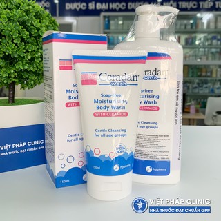 Sữa tắm dưỡng ẩm Ceradan cho trẻ em và người lớn - Ceradan Moisturising Body Wash