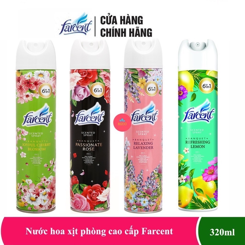 Xịt Phòng Farcent - 320ml