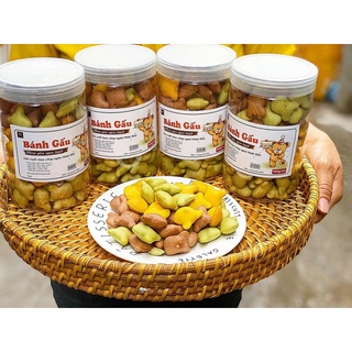 Bánh gấu mix vị 55k/ hũ 400gr