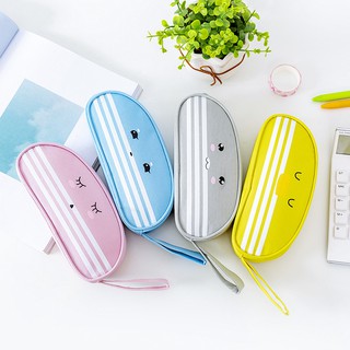 Túi Đựng Bút Mô Phỏng Cá Voi Nhỏ Xinh Xắn,Chuỗi Biểu Cảm Dễ Thương,Dung Tích Lớn