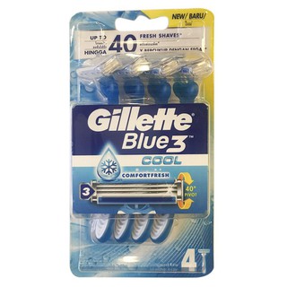 Combo 4 Dao Cạo Râu Gillette Blue 3 Ice