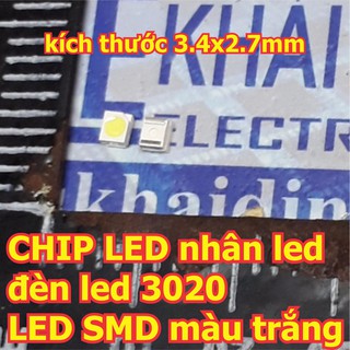 20 con CHIP LED nhân led đèn led 3020 LED SMD màu trắng kde6134