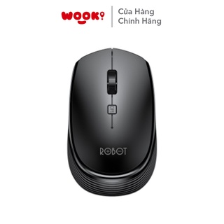 Chuột Không Dây Thiết Kế Văn Phòng ROBOT M205 Bluetooth 5.0 Độ Phân Giải Cao 1600DPI Hàng Chính Hãng Bảo Hành 12 Tháng 1