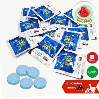 10 Viên sủi rửa kính ô tô, 1 viên pha 4 lít nước- nước rửa kính ô tô Duashop