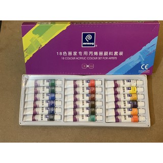 [SIÊU SALE]⚡⚡ MÀU ACRYLIC BỘ 18 MÀU MEMORY