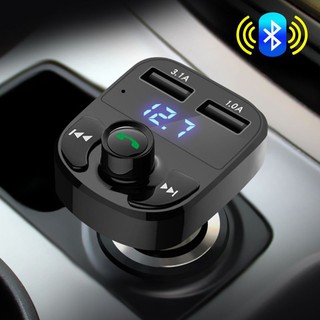 Tẩu Nghe Nhạc Bluetooth Kiêm Sạc Điện Thoại Đa Năng Cho Ô Tô Xe Hơi Hyundai HY-82 (Hỗ trợ chơi nhạc thẻ nhớ và USB)