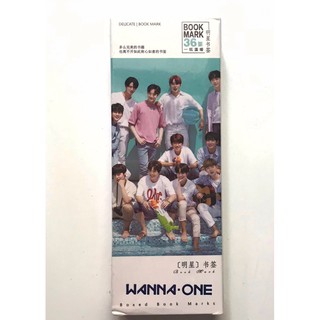 Bookmark Wanna One hộp ảnh tập ảnh đánh dấu sách kẹp sách tiện lợi 36 tấm dụng cụ học tập