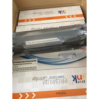 Hộp Mực 35A /85A (CÓ NÚT NẠP MỰC-XẢ THẢI) dùng cho máy in hp P1102,P1102w,M1212NF,M1132 và Canon LBP-3018/3010