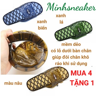 Dép lỗ nhựa VIP đi trong nhà ,dép lỗ đi nhà tắm nhà tắm,văn phòng chống trơn trượt dễ cọ rửa size 36-44