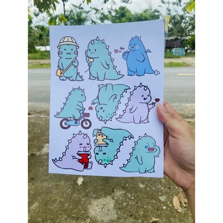 Hình dán, nhãn dán, sticker hình cute các thể loại...dán nón bảo hiểm, dán điện thoại, dán xe....