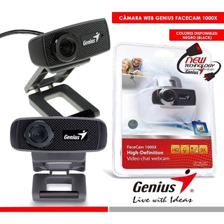 [Mã 155ELSALE giảm 7% đơn 300K] Webcam Genius Facecam 1000X V2 720p chính hãng