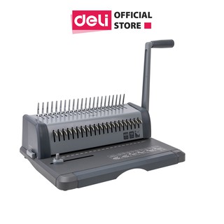 [Mã LIFEDL44 giảm 50K đơn 99K] Máy đóng chứng từ 425 tờ Deli, Ghi đậm - 1 chiếc - E3873