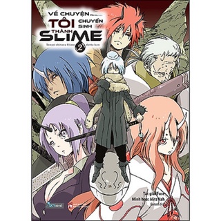 Sách Về chuyện tôi chuyển sinh thành slime tập 2 az