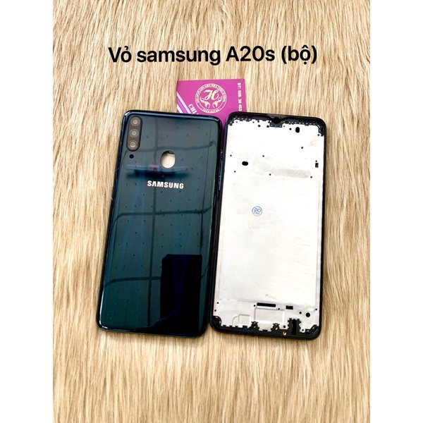Vỏ thay thế dành cho samsung A20S full bộ
