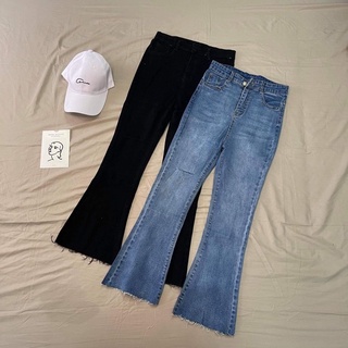 [Sẵn-Ảnh tự chụp] QUẦN JEANS ỐNG VẨY SIÊU TÔN DÁNG