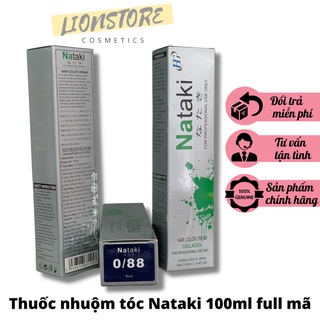 Thuốc nhuộm tóc NATAKI Collagen sỉ lẻ dành cho salon 100ml nhuộm là lên bóng mượt