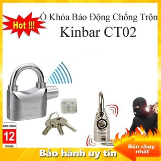 ổ khóa chống trộm xe máy,Ổ khóa báo động chống trộm Kinbar CT02