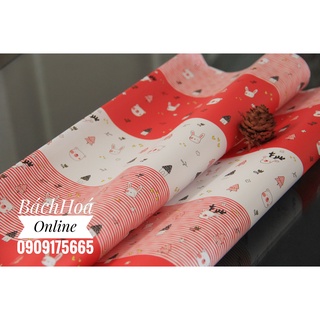 Combo 100 giấy Noel nhiều mẫu
