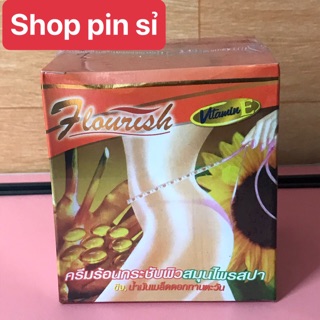 Kem tan mỡ bụng gừng ớt Flourish Thái Lan