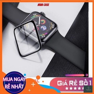 Kính Cường Lực Apple Watch 3D Dẻo - Chống Vỡ - Chống Xước Full Màn Hình Đủ Size 38/40/42/44mm