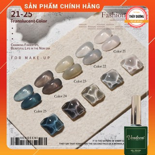 [21 - 25] Sơn gel Vendeeni chính hãng màu thạch 15ml
