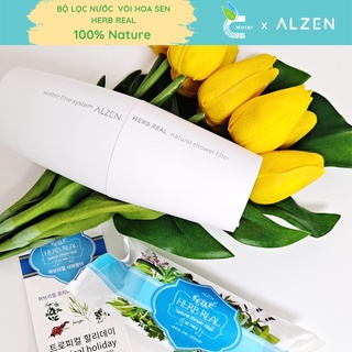Bộ lọc nước thảo mộc gắn vòi hoa sen Herb Real - ALZEN