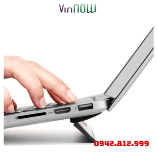 ❤️ KickFlip Đế Tản Nhiệt Laptop, Macbook Siêu Mỏng Dạng Dán &amp; Gập Dưới Lưng Máy