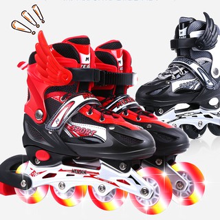 Giày trượt patin cho trẻ em và người lớn Sport bánh phát sáng
