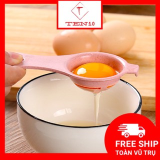 Dụng cụ lọc lòng đỏ trứng FREESHIP lúa mạch nhựa làm bánh dễ dàng màu xanh, hồng