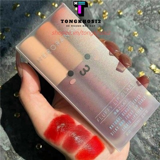 PVN21447 Set 3 Cây Son Kem Lì Herorange Fluffy Lip Glaze T2