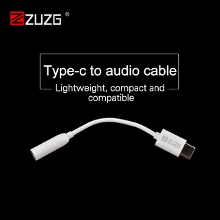 Jack chuyển đổi tai nghe ZUZG Type-C to 3.5mm YL2- Hàng chính hãng