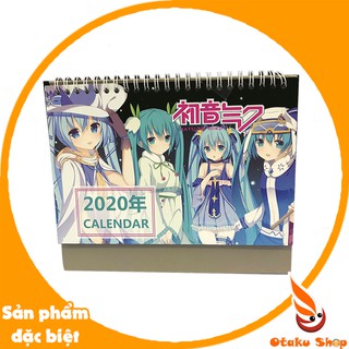 (Lịch 2020) Lịch để bàn hình Anime Vocaloid - Miku - Hatsune Miku