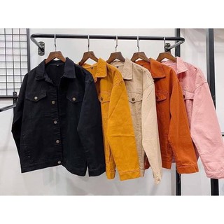 [FREE SHIP] Áo khoác kaki nam nữ nhiều màu form rộng phong cách hàn quốc phù hợp với mọi lứa tuổi