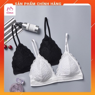 Áo Lót Nữ, Áo Bra hai dây Mảnh Phối Ren Quyến Rũ Không Gọng Có Mút Mỏng Nâng Ngực Cao Cấp Siêu Hót Hít _ TSDL70
