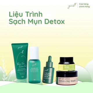 [Mã LTBAUAB9 giảm 7% đơn 99K] Bộ Sạch Mụn Detox GUO 4 sản phẩm Thanh Lọc Ngừa Mụn