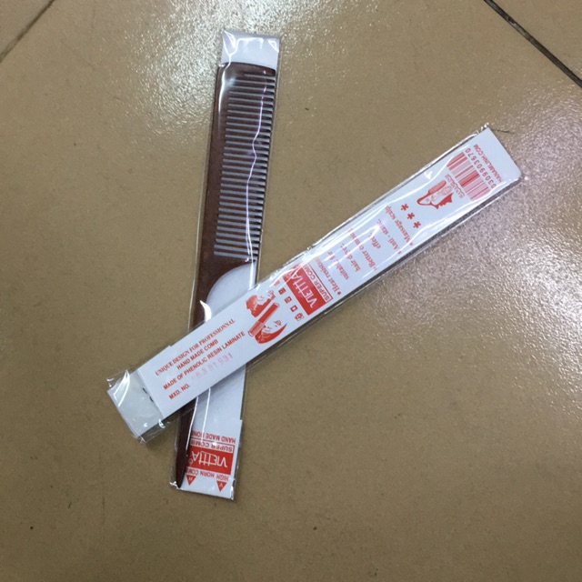 Combo 2 lược gổ cán nhọn
