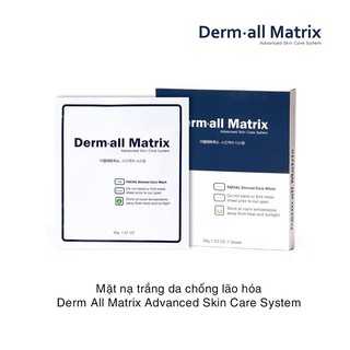 Mặt Nạ Dưỡng Trắng, Chống Lão Hóa Da Derm-All Matrix Mask 35g
