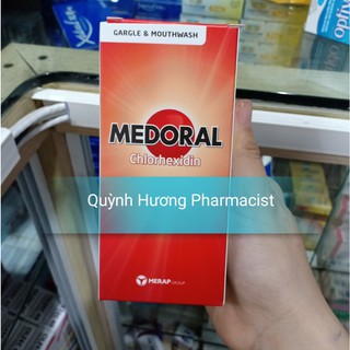 Nước súc miệng MEDORAL 125 và 250ml cho hơi thở thơm mát