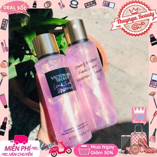 .....: Xịt Thơm Body Victoria’s Secret Love Spell Shimme(10ML) ...: