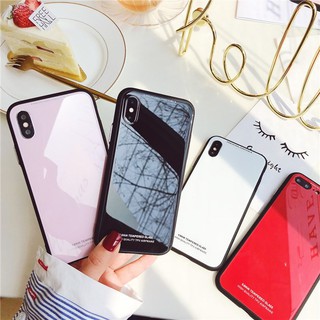 Ốp iphone Lưng Kính nhiều màu dành cho iphone 6 đến 12promax - k209