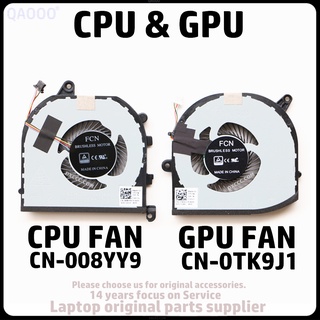 (FAN) QUẠT LAPTOP DELL XPS 15 9570 (FAN CPU / FAN GPU) dùng cho Dell XPS 15 9560 9570, Precision 5520 M5520