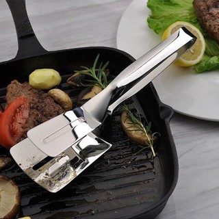 Hỏa tốc KẸP GẮP INOX DỤNG CỤ LÀM BẾP ĐA NĂNG KẸP GẮP ĐỒ NÓNG NHƯ BÍT TẾT, CÁ RÁN, THỊTN DỤNG TIỆN
